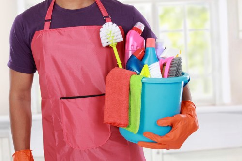 Professional house cleaning service in a Sutton home
