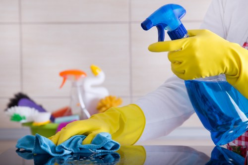 House clearance team working in a Sutton family home