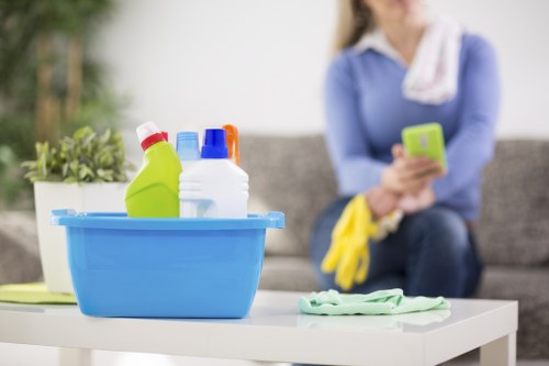 Commercial carpet cleaning service in Sutton office space